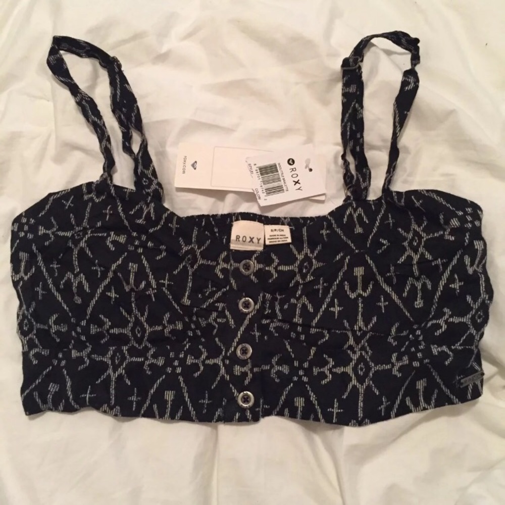 ROXY bralette crop top